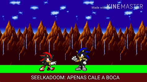 Super Sonic Vs Seelkadoom Sprite Animation Youtube