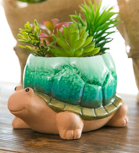 Kick Up The Cute Factor In Your Home With Our Darling Ceramic Turtle