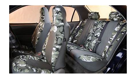 Camouflage Seat Covers - Full Set | Camouflage seat covers
