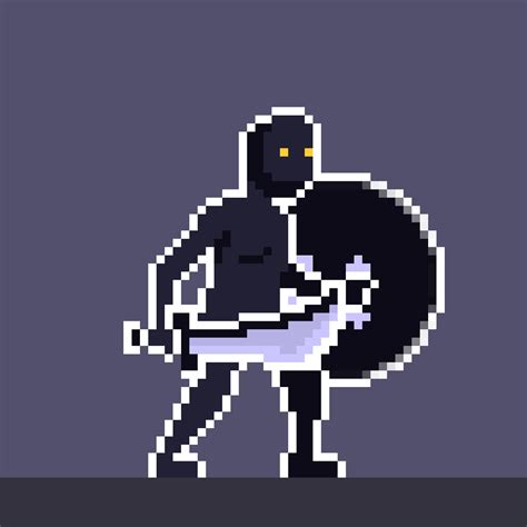 Pixel Art Dark Idle Game Character Design Character Art Animation