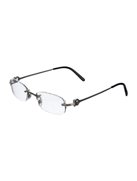 Cartier Titanium Rimless Eyeglasses Silver Eyeglasses Accessories Crt32401 The Realreal