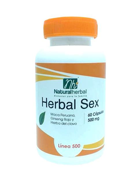 Herbal Sex 60 Cápsulas 500 Mg