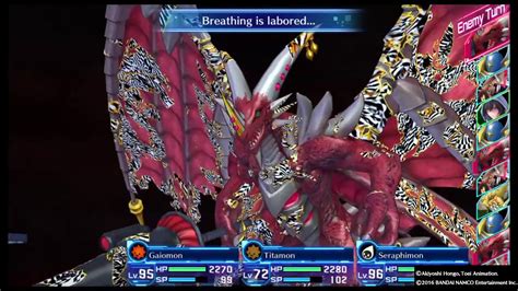 Digimon Story Cyber Sleuth Boss Fight Youtube