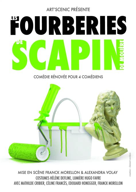 Tickets : Les Fourberies de Scapin - Compagnie Art'Scenic ...