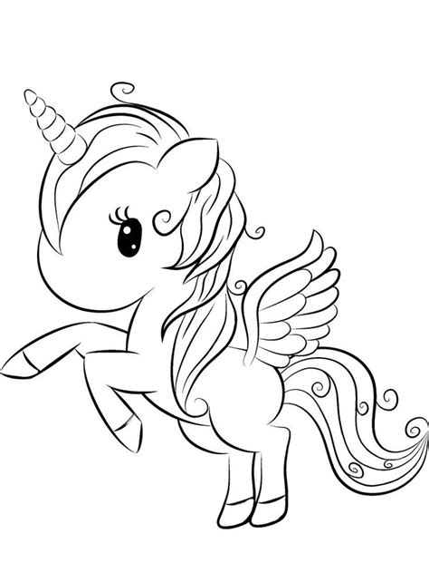 Disney characters, unicorn cake coloring pages for kids. For Kids Unicorn 048 | Cute coloring pages, Unicorn ...