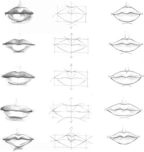20 Amazing Lip Drawing Ideas And Inspiration Brighter Craft Lips