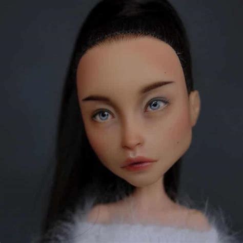 Artist Strips Makeup From Mass Produced Figurines Into Stunning Doll Art