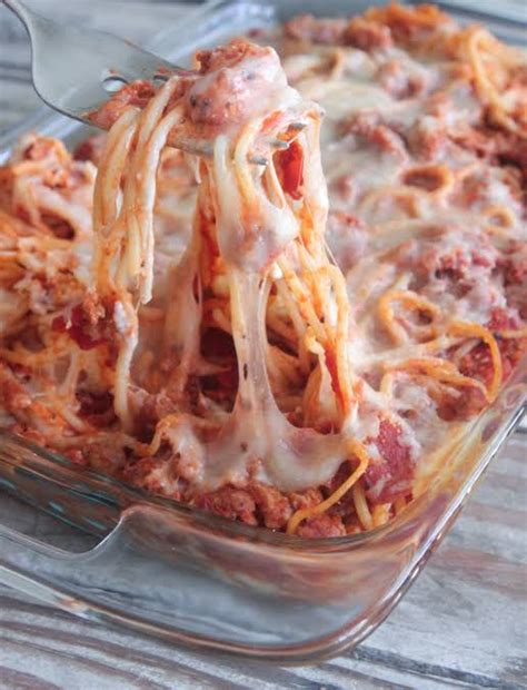 Meanwhile in large skillet brown italian sausage. 10 Best Baked Spaghetti with Ricotta Cheese Recipes