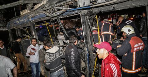 Explosion In Ankara Kills At Least 34 Turkish Officials Say The New York Times