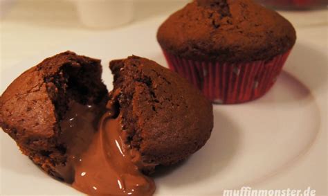 Schoko Muffins Mit Flüssigem Kern