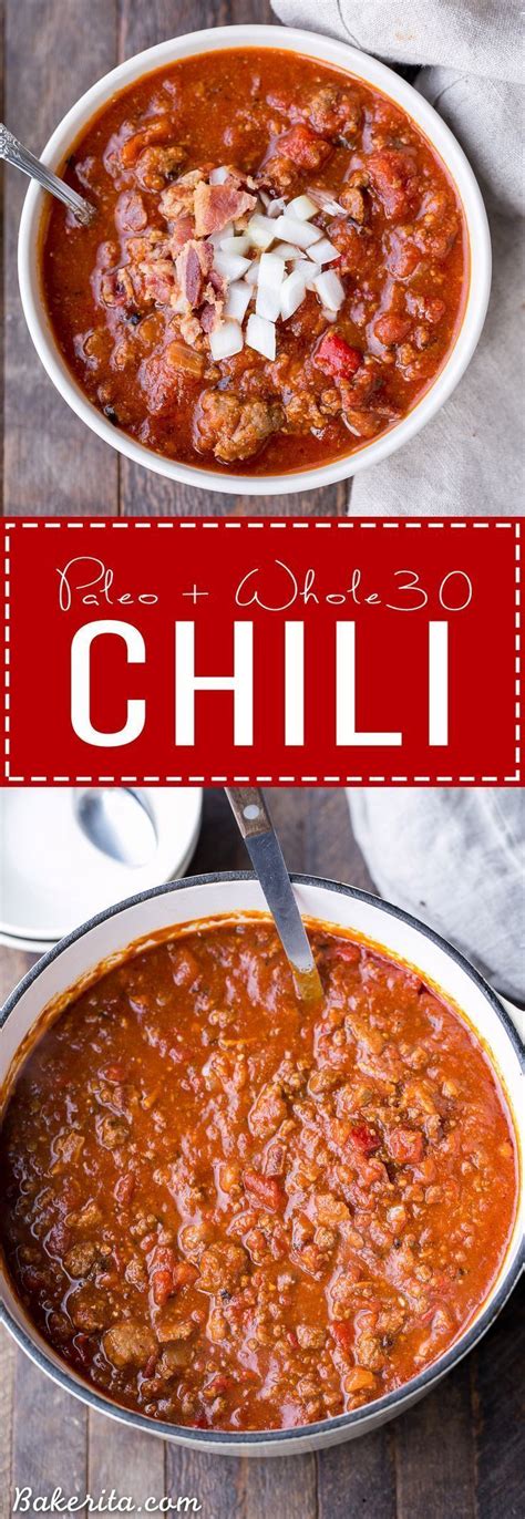 This Paleo Chili Is A Bean Free Whole30 Approved Take On My Award Winning Best Chili Recipe It