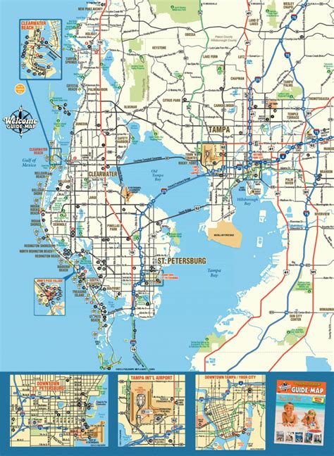 Map Of Tampa Florida Beaches Printable Maps