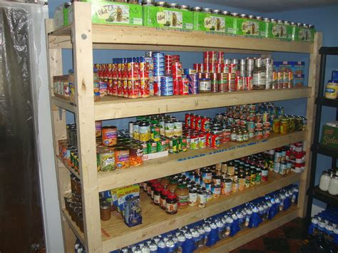 Bobs Practical Prepping Build Wood Shelves For Your Food Storage