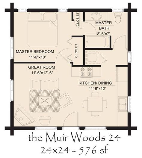 Image Result For 20 X 24 Floor Plan Tiny House Floor Plans Cabin