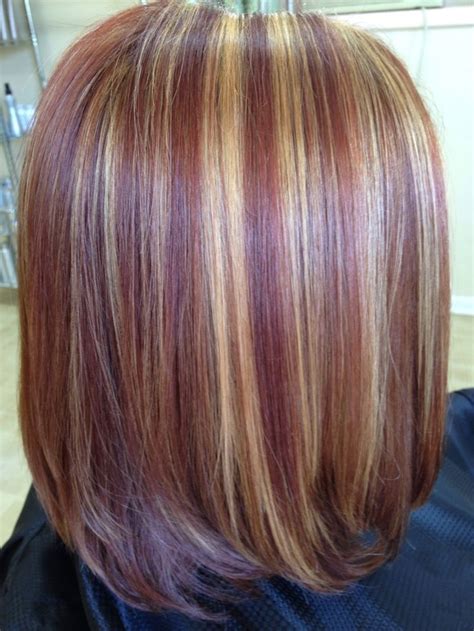 When you dye your hair with unnatural colors such as green, blue, pink and others, it will fade no matter what you do. copper and blonde highlights pics - Bing Images | Beauty ...