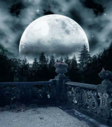 Pin By Cinzia Mangano On Moon Luna Dreamy Artwork Moonlit Sky