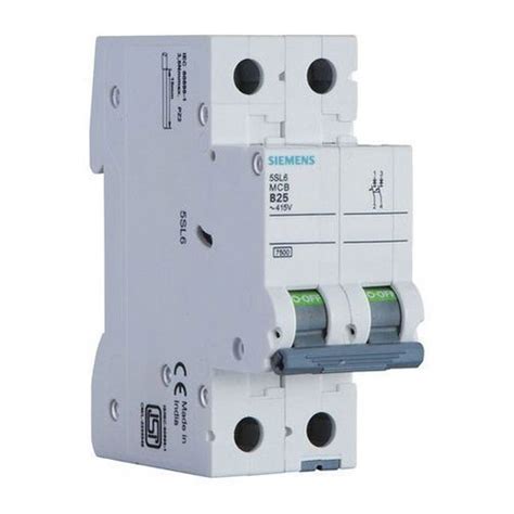 Siemens 32a Double Pole Mcb At Rs 800piece Siemens Betagard Mcb In