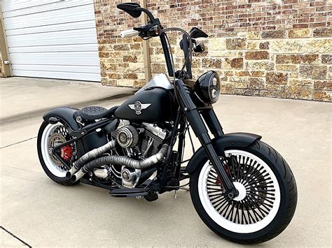 2011 Harley Davidson Fat Boy On 52 Spoke Wheels Is A Sight To Behold