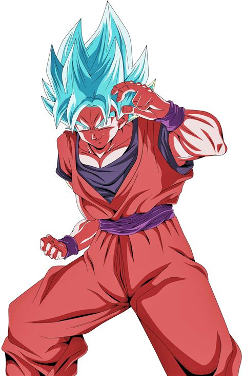 Goku Ssj Blue Kaioken Universo 7 Anime Dragon Ball Super Dragon
