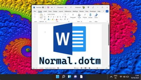 Cara Menggunakan Templat Word Dan Mengubah Fail Templat Normal Dotm All Things Windows