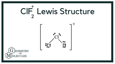 How To Draw The Lewis Structure For ClF2 YouTube