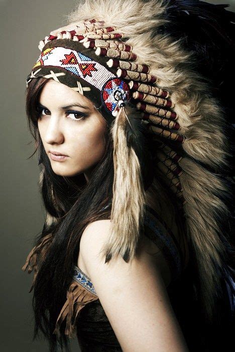 Indian Head Dress Native American Headdress American Indian Girl Native American Indians