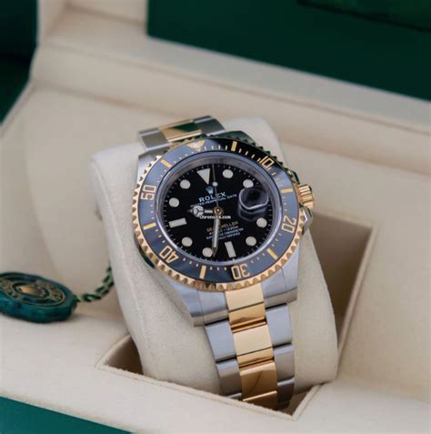 Rolex 126603 Sea Dweller Black Dial Two Tone 2022 Complete For