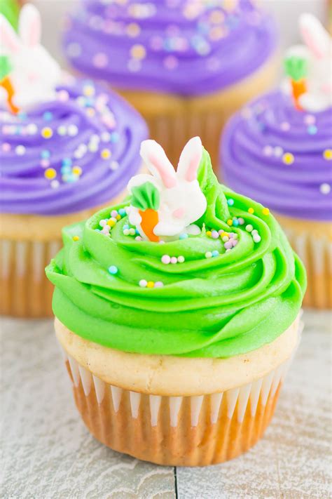 Easter Bunny Cupcakes Recipe Pumpkin N Spice