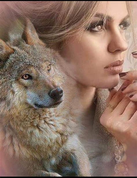 Pin By Persia Shipley On Women And Wolves ️ Wolves And Women Wolf