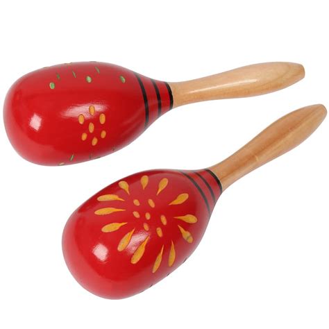 Stagg Mrw 26 Wooden Maracas Red Reverb