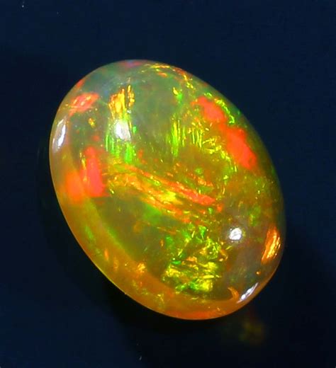 210 Carat Yellow Fire Ethiopian Multi Fire Opal Yellow And Etsy