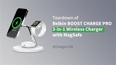 Teardown Of Belkin Boost Charge Pro 3 In 1 Wireless Charger With