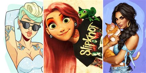 18 Crazy Modern Redesigns Of Disney Princesses Screen Rant