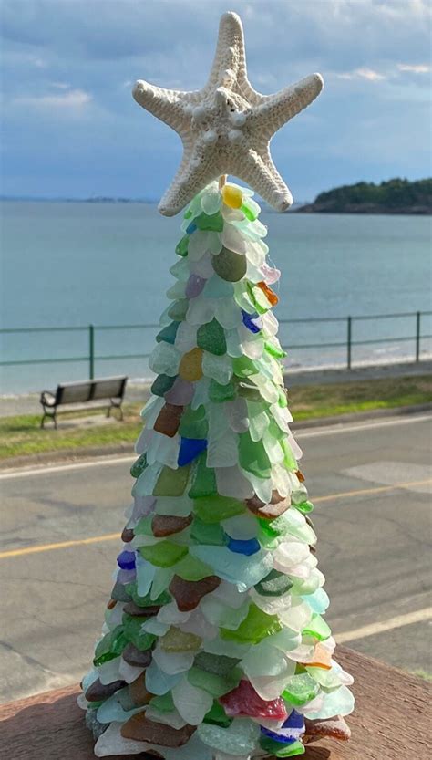 You Can Get Sea Glass Christmas Trees That Brings The Beach To You During The Holidays