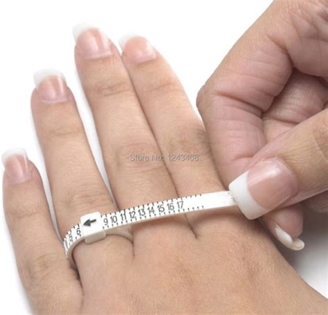 Ring Sizer Finger Gauge Belt Measure Us Size 1 17 For Rings Multisizer