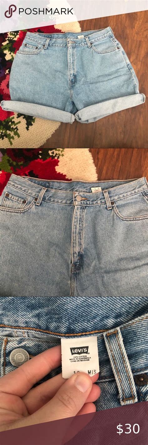 Vintage Levis High Waisted Mom Jean Shorts High Waisted Mom Jeans Mom Jeans Mom Jeans Shorts