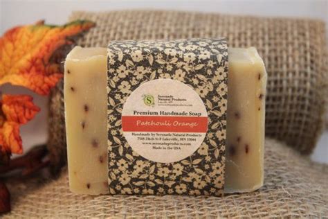 Patchouli Orange Handmade Soap100 Natural Soap Essential Oil Soap