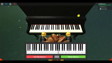 Sheet Music For Piano On Roblox Drone Fest - music piano roblox