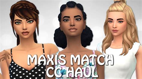 Maxis Match Custom Content Pack Sims 4 Mazmother