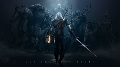 2560x1440 the witcher 3, wild hunt, monsters 1440P Resolution Wallpaper