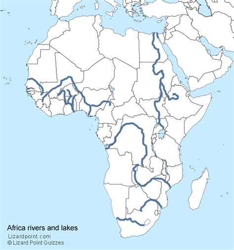 Rivers In Africa Map Verjaardag Vrouw 2020