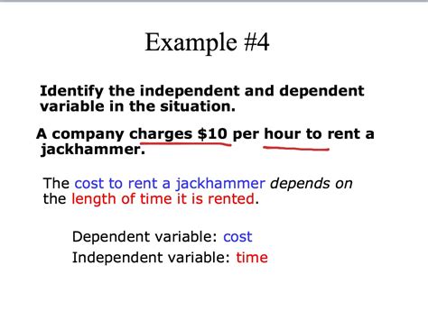 Independent and dependent variables | Math, Algebra, Variables | ShowMe