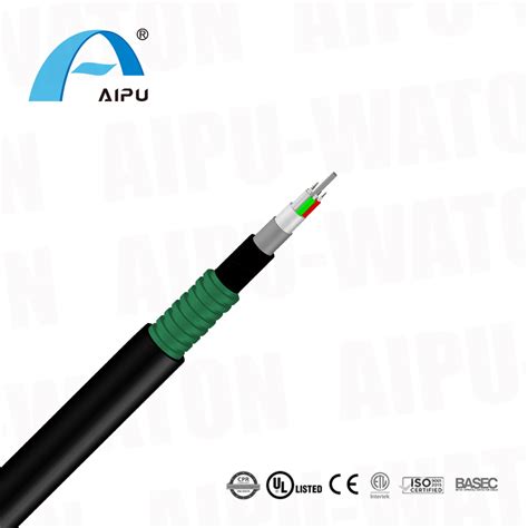 High Quality Outdoor Direct Buried Double Armored Fiber Optic Cable