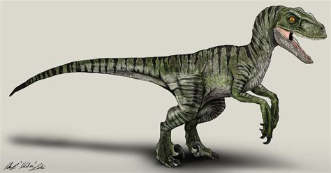 Jurassic World Velociraptor Charlie By Nikorex Jurassic Park Characters Jurassic Park Poster