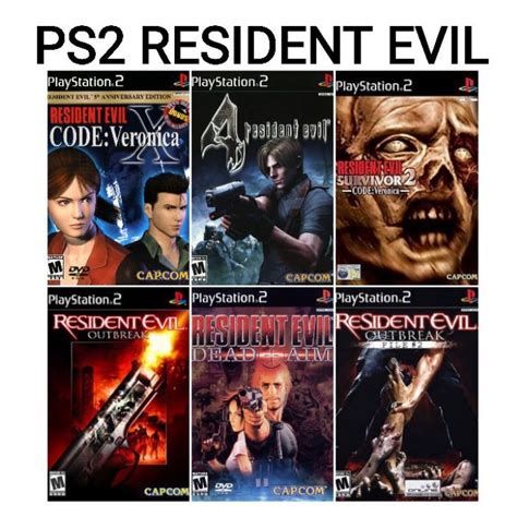 Resident Evil Silent Hill Ps2 Horror Games Ps2 Games
