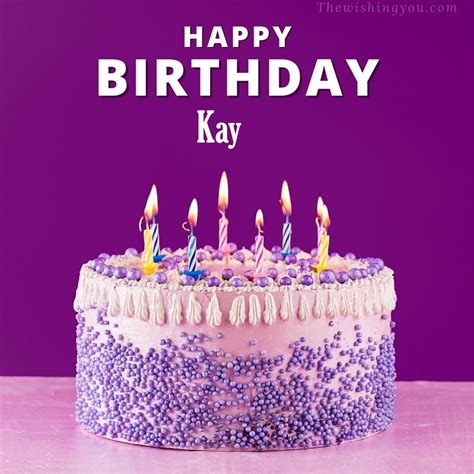 100 Hd Happy Birthday Kay Cake Images And Shayari