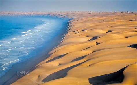 Bing Photography Nature Coast Desert Sea Landscape Wallpapers Hd