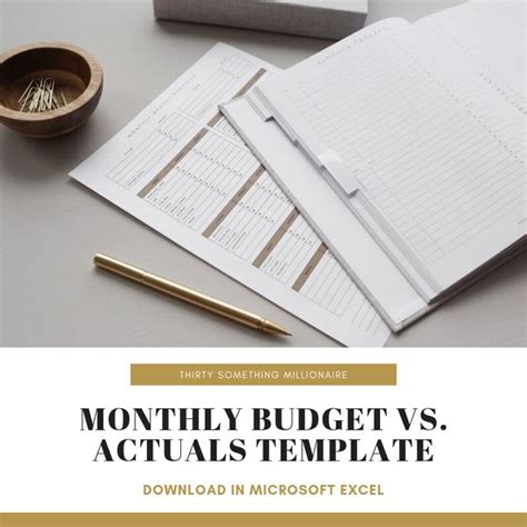 Free Monthly Budget Template Download In Microsoft Excel