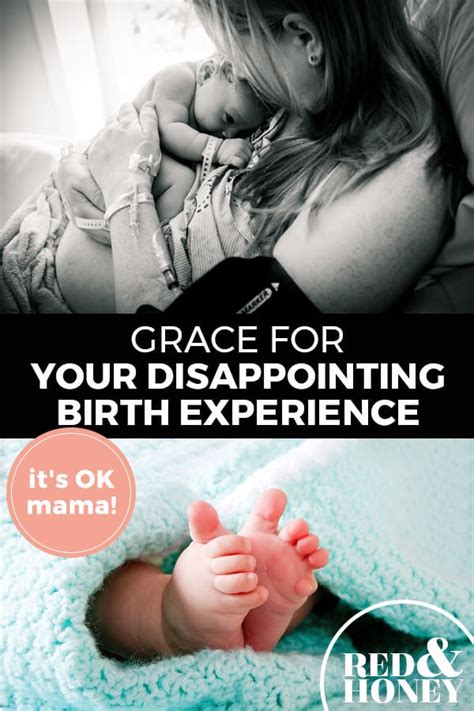 Grace For Your Disappointing Birthing Experience Red And Honey