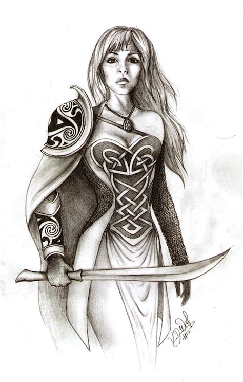 Celtic Warriors Warrior Woman Warrior